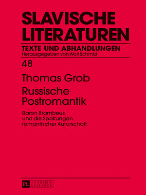 cover image of Russische Postromantik